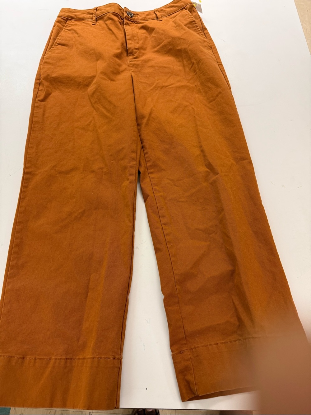Amazon Essentials Kids Wide-Leg Pants in Rust